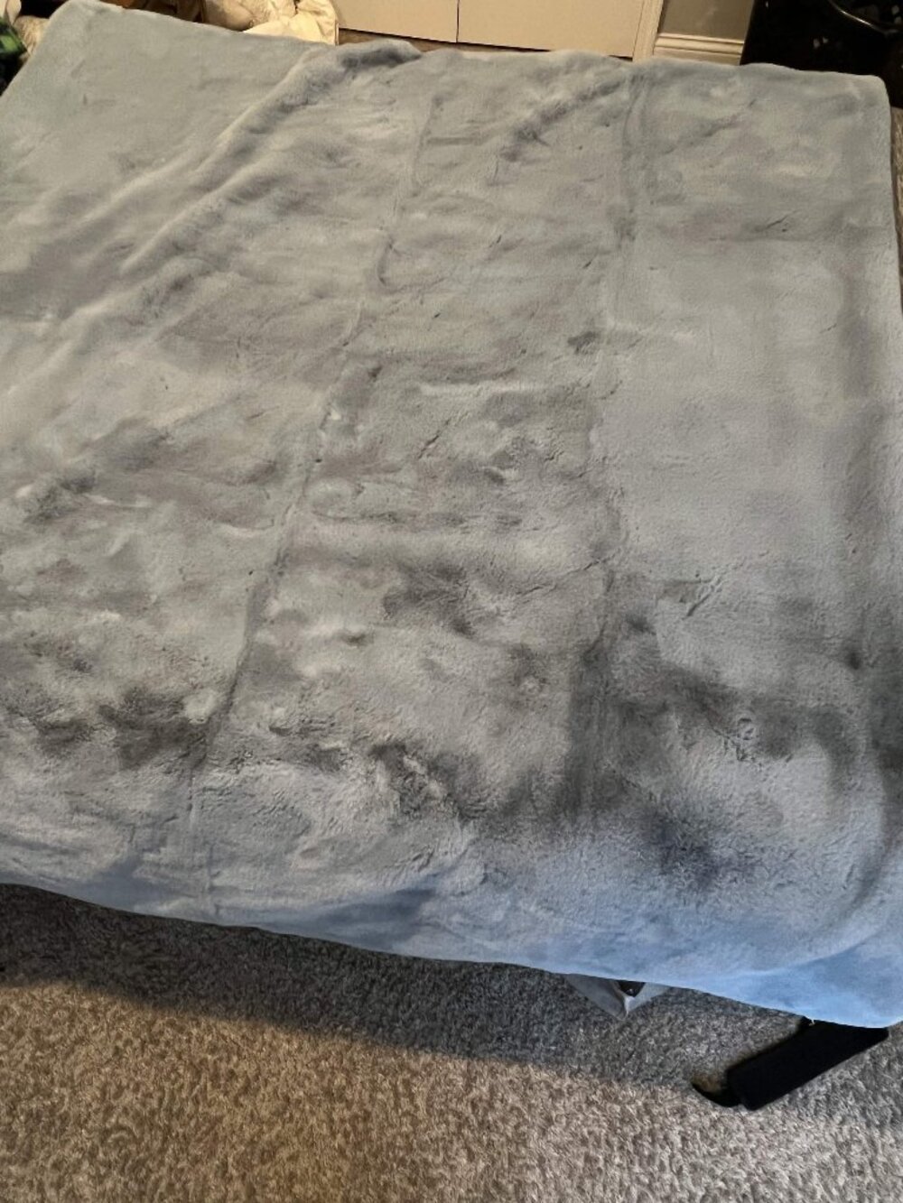 NWOT Anthropologie Sofia Throw - Blue